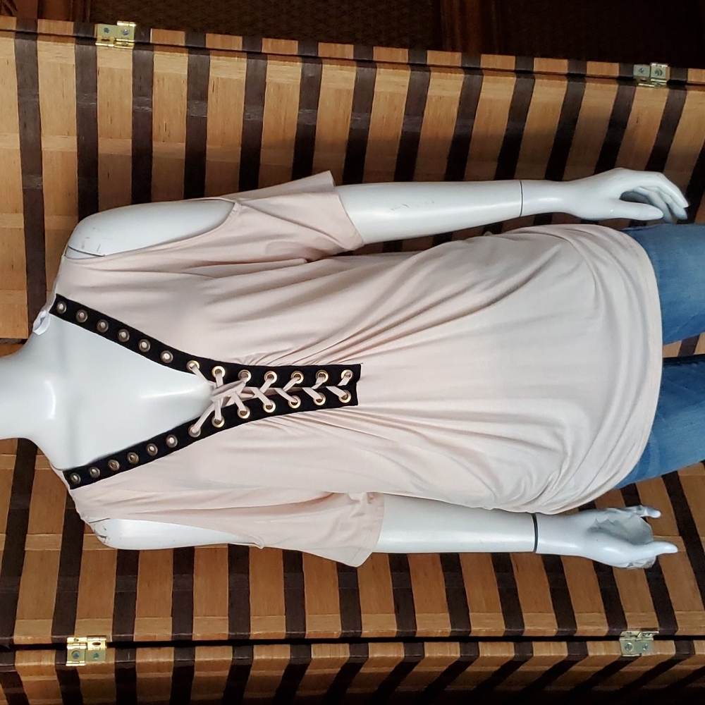 Sky cold shoulder top